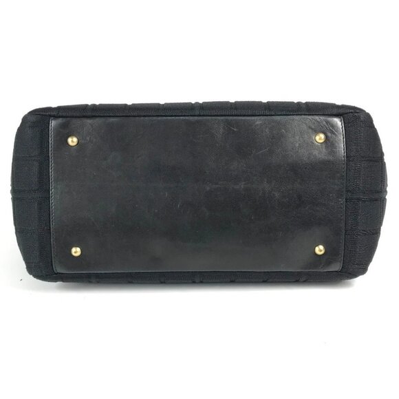 CHANEL CC CC Mark chocolate bar Tote Bag Shoulder Double Chain Bag Shoulder Bag - Picture 7 of 15